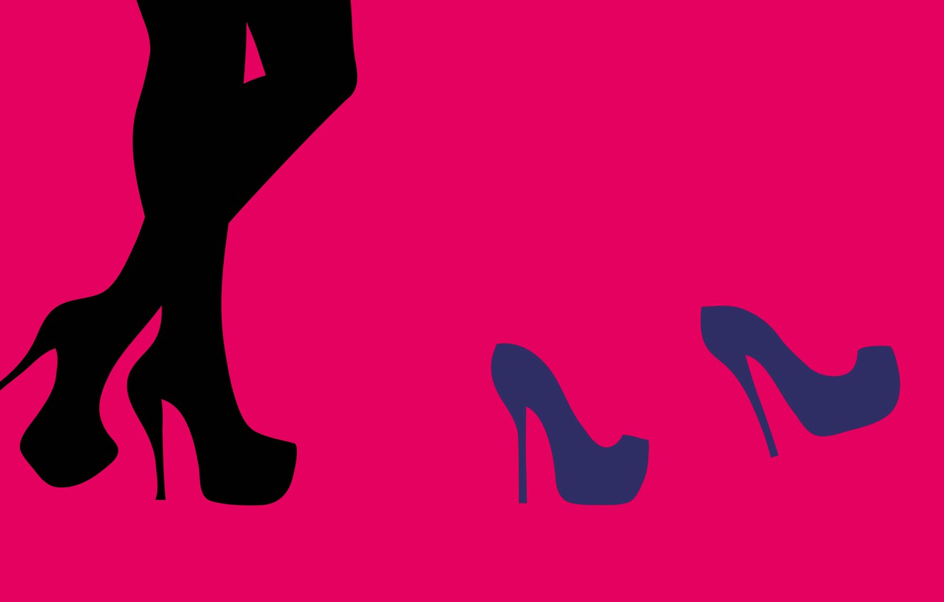 Photo Wallpaper Style, Shoes, Legs, Fifty Shades Of - Basic Pump - HD Wallpaper 