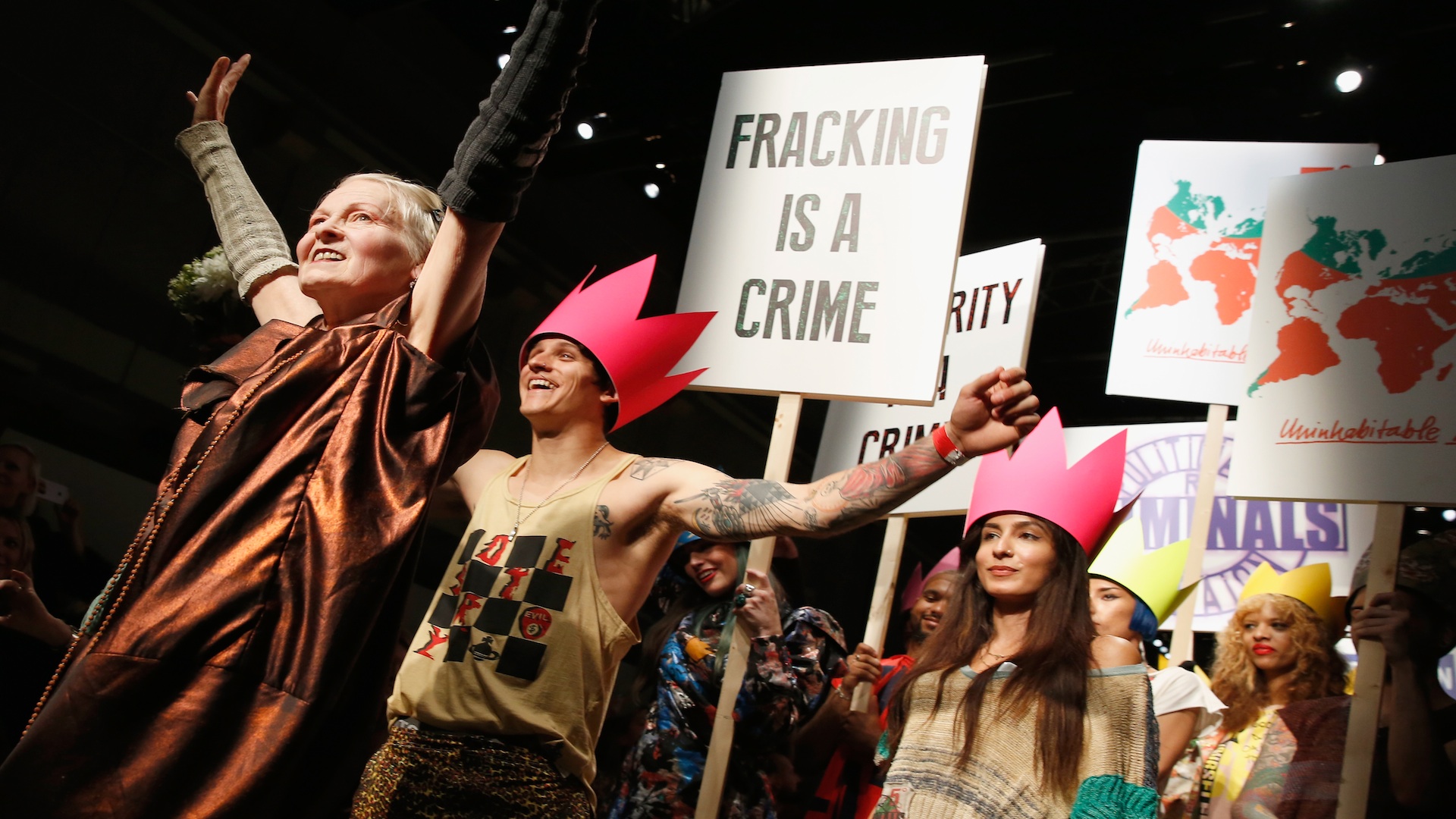 Vivienne Westwood Environment Campaign - HD Wallpaper 