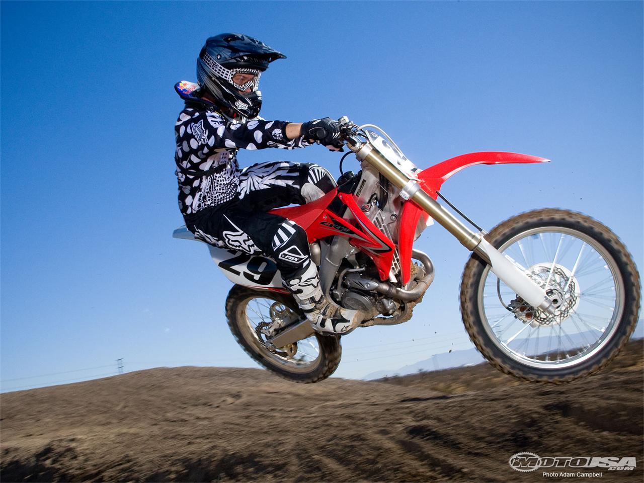 Dirt Bike Wallpaper Honda - HD Wallpaper 