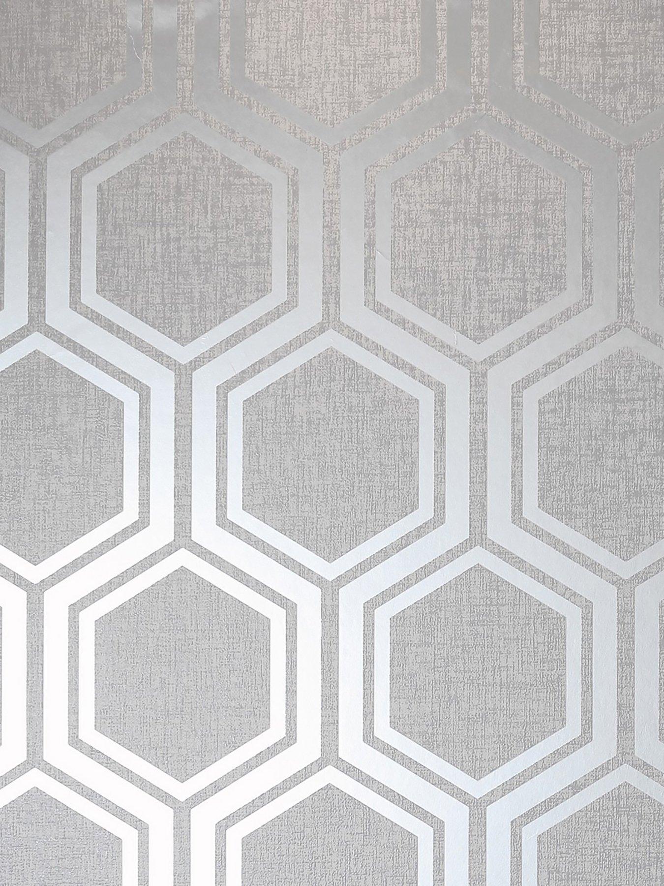 Hexagon Wallpaper Navy And Hexagon - HD Wallpaper 