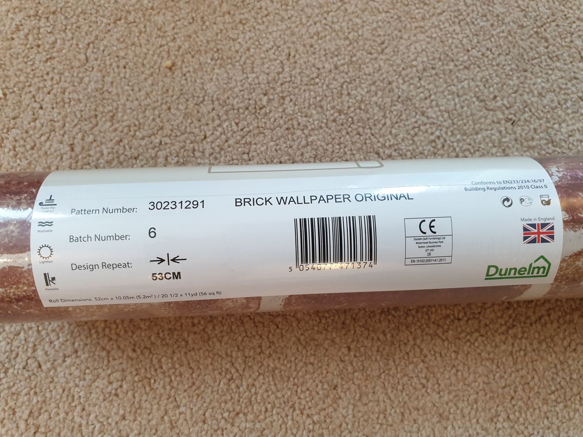 £6 Per Roll
x3 Rolls Available, All Same Batch Number
in - Label - HD Wallpaper 