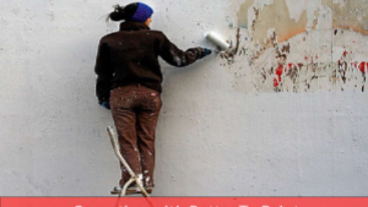 White Paint - HD Wallpaper 