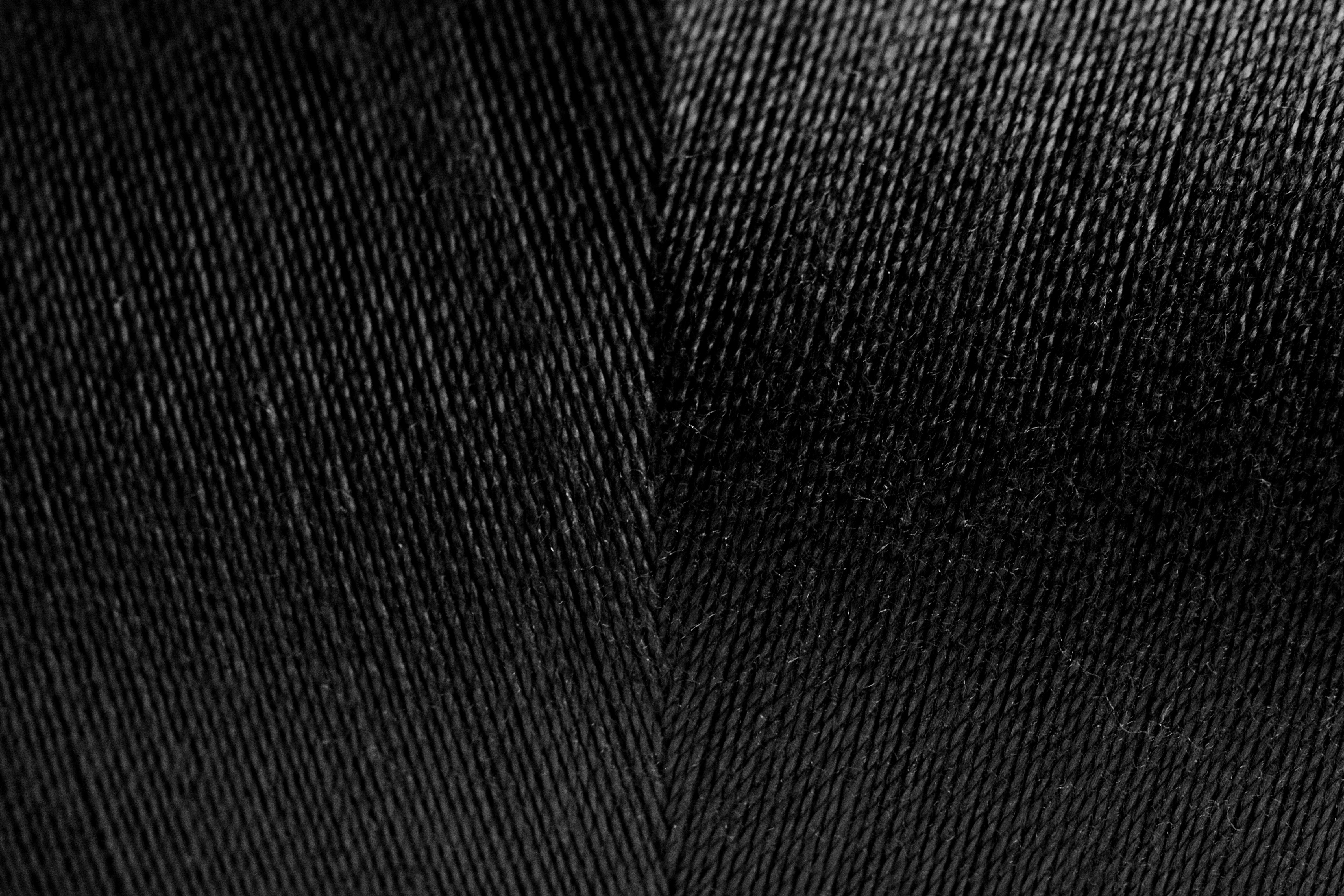 High Resolution Black Fabric Texture - HD Wallpaper 