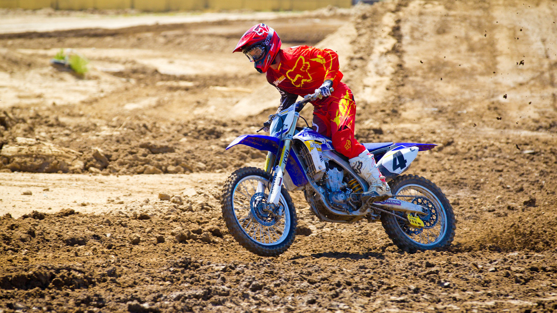 Free Download Motocross Wallpaper Id - Yamaha Dirt Bikes 1080p - HD Wallpaper 