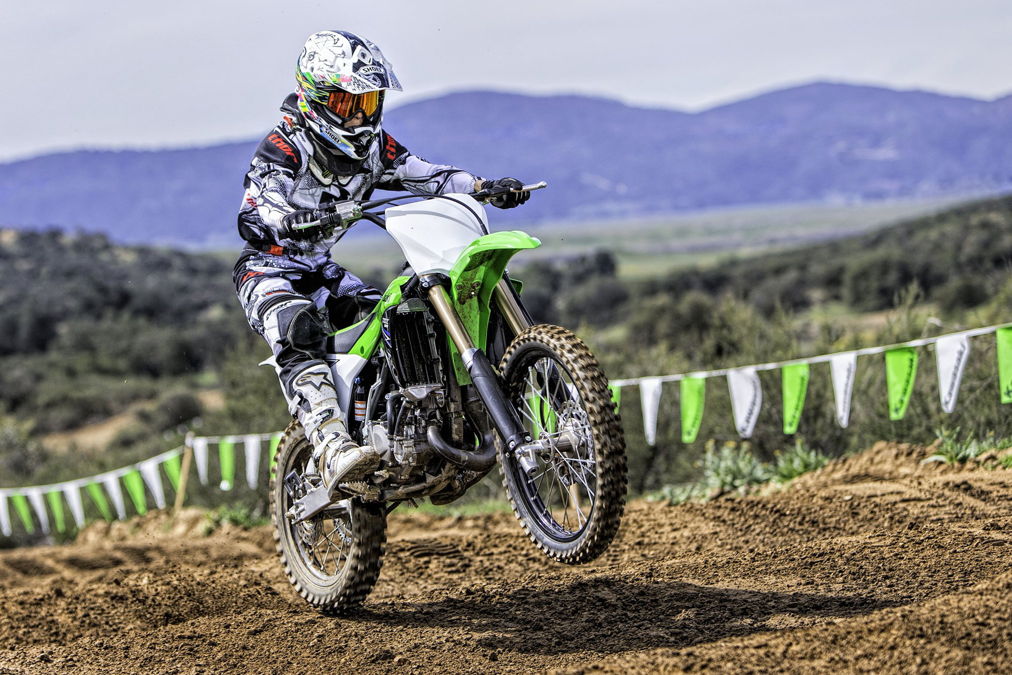 Dirt Bikes Kawasaki Kx100 - HD Wallpaper 