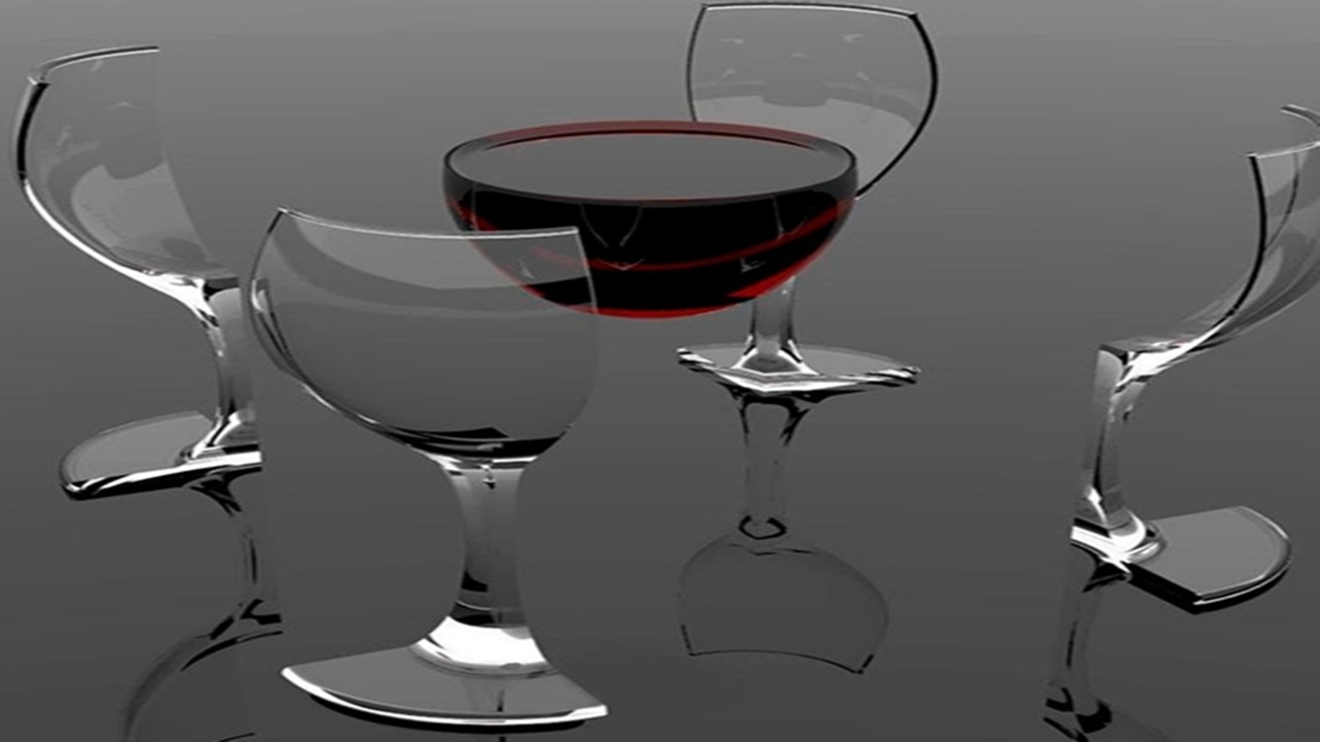 Red Wine Inside Glass Hd Wallpaper Resolution 1280x720, - Wine Glass - HD Wallpaper 