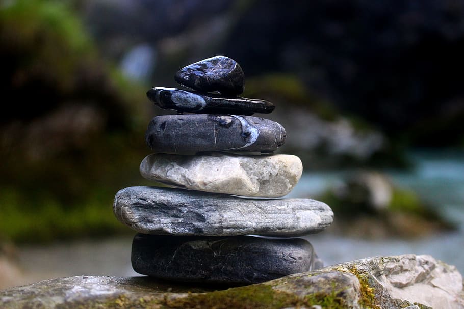 Stack Of Stones, Wellness, Relaxation, Meditation, - Anh Dep Manh Me - HD Wallpaper 