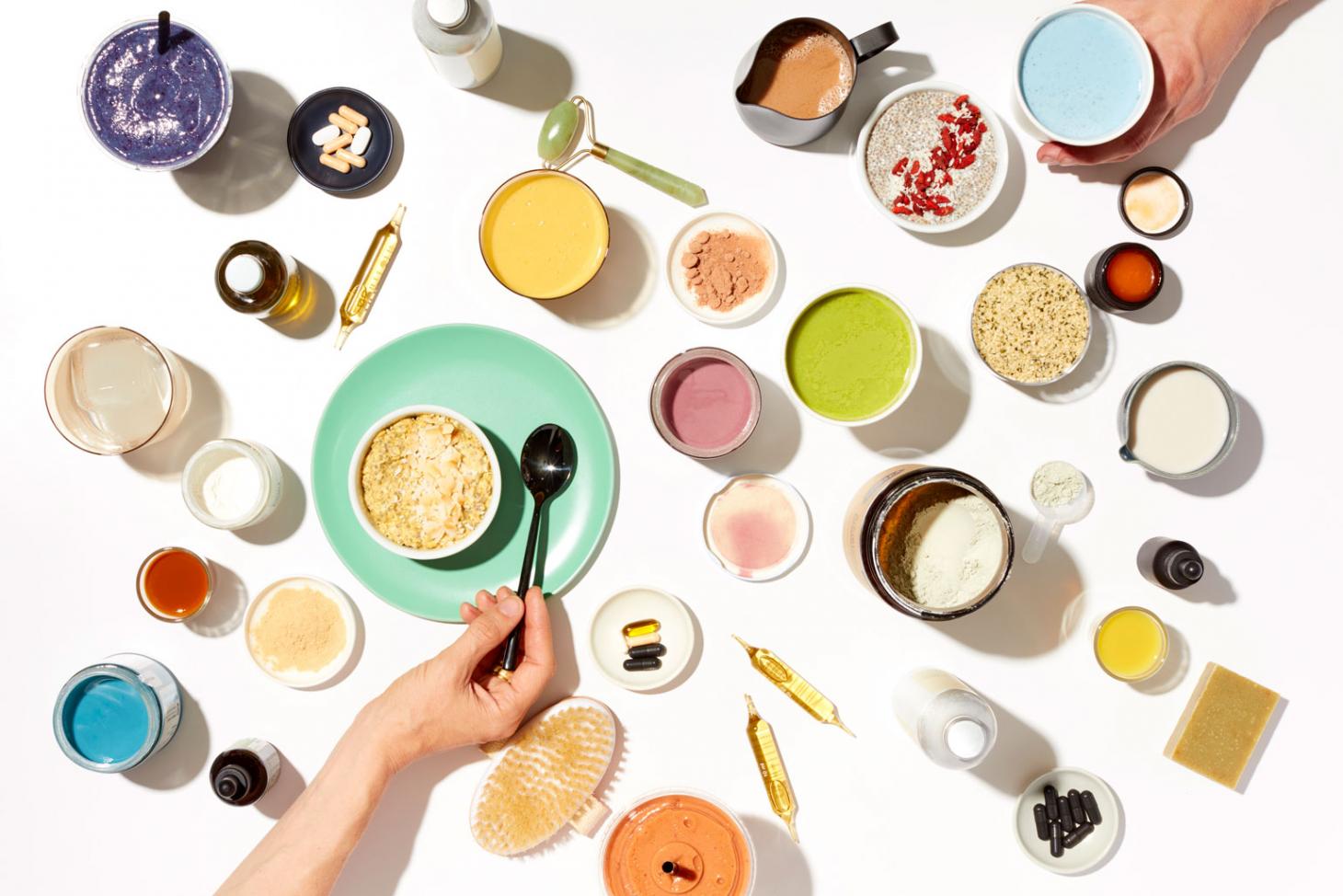 The Variety Of Supplementary Options At Clean Market - Beauty And Wellness - HD Wallpaper 