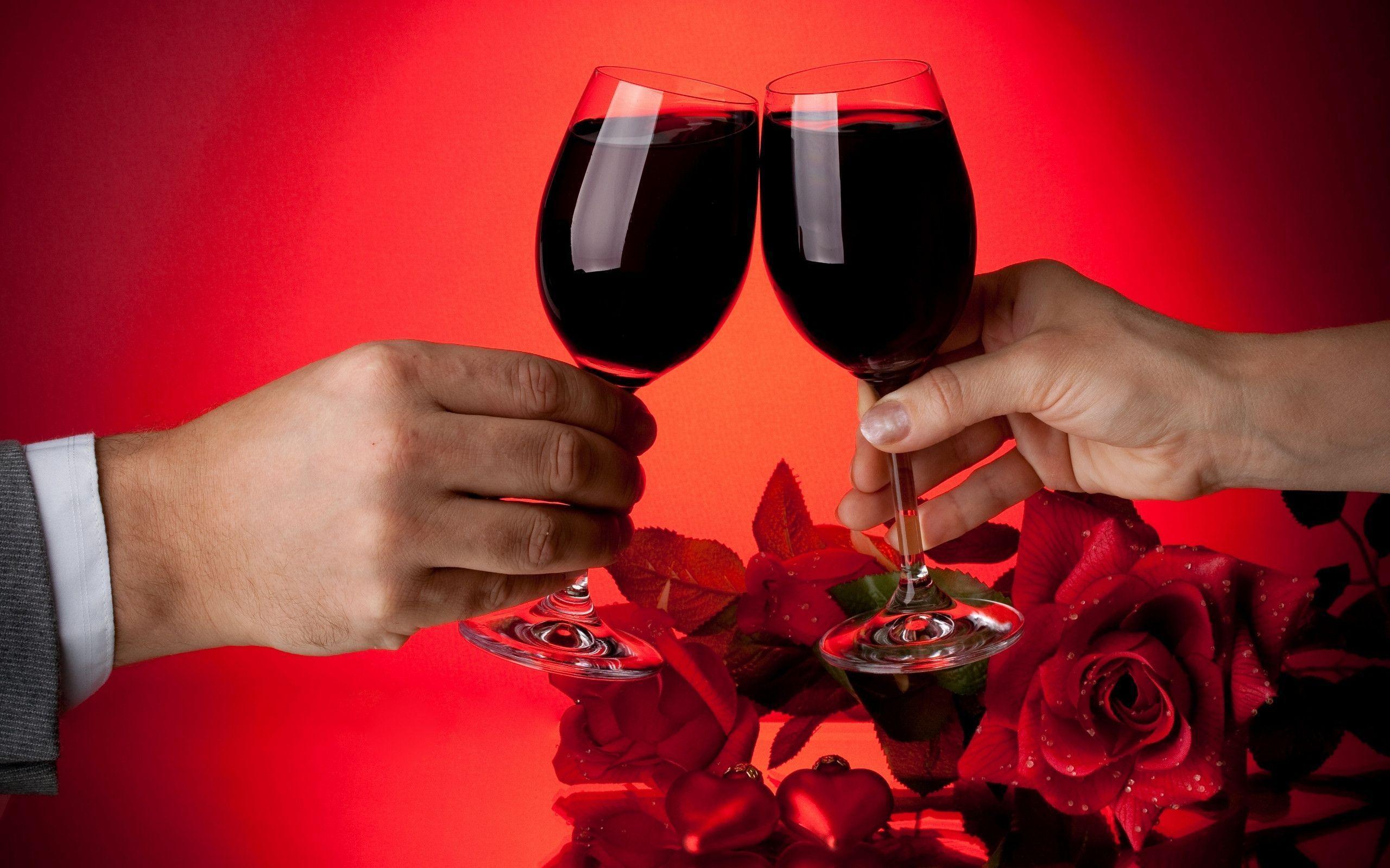 Cheers Red Wine Woman And Man - HD Wallpaper 
