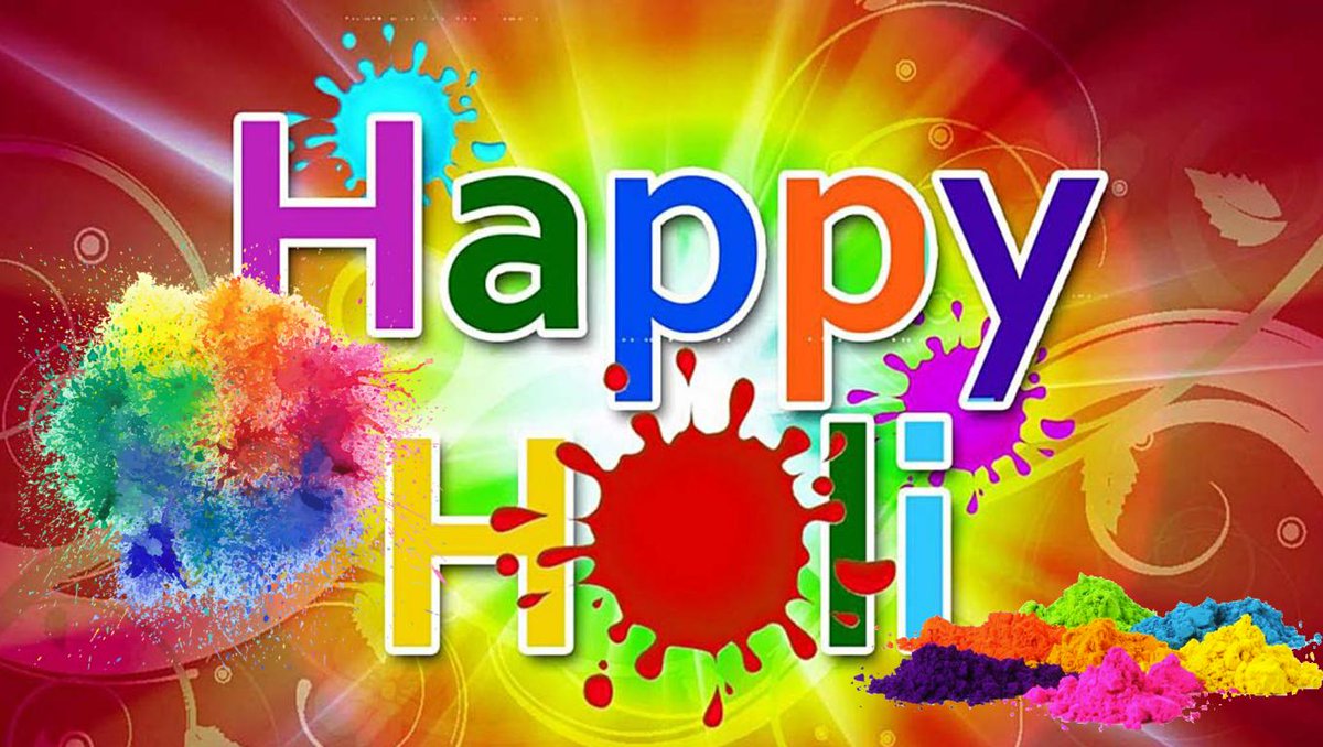 Wish You Happy Holi - HD Wallpaper 