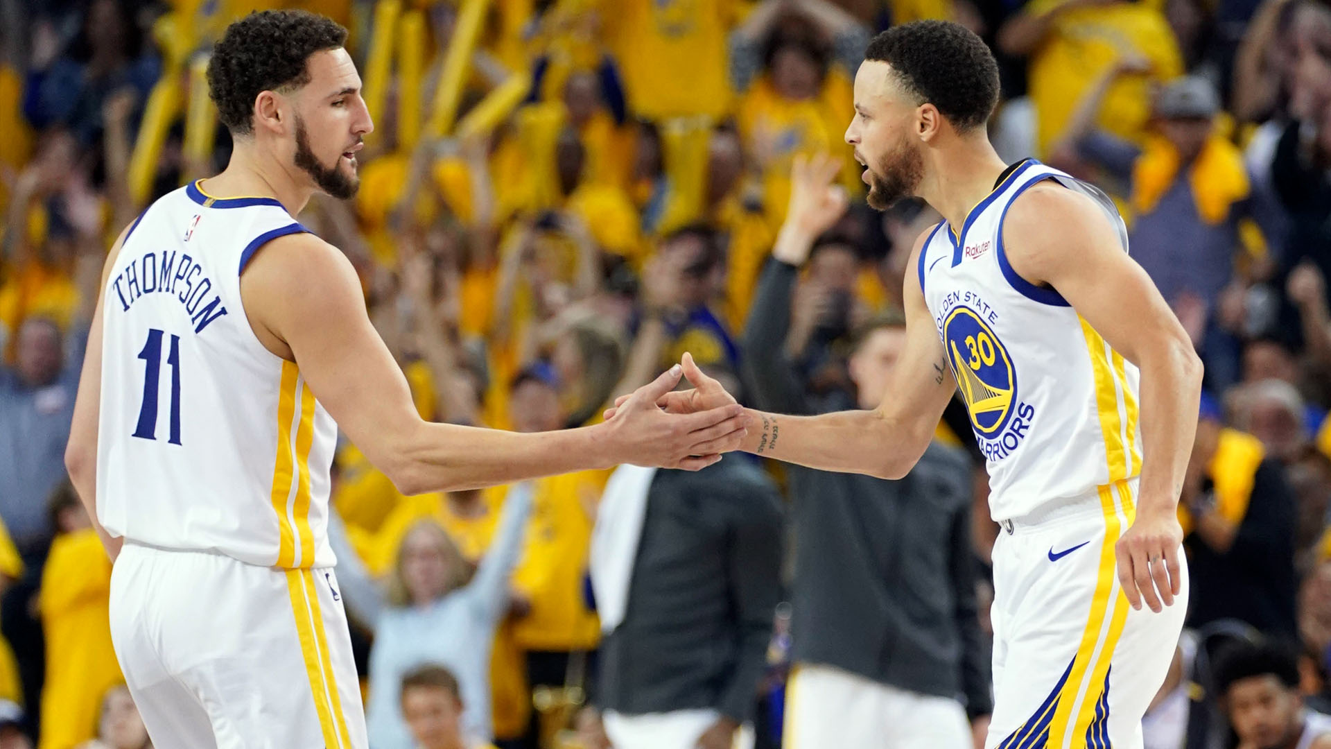 Stephen Curry Playoffs 2019 - HD Wallpaper 