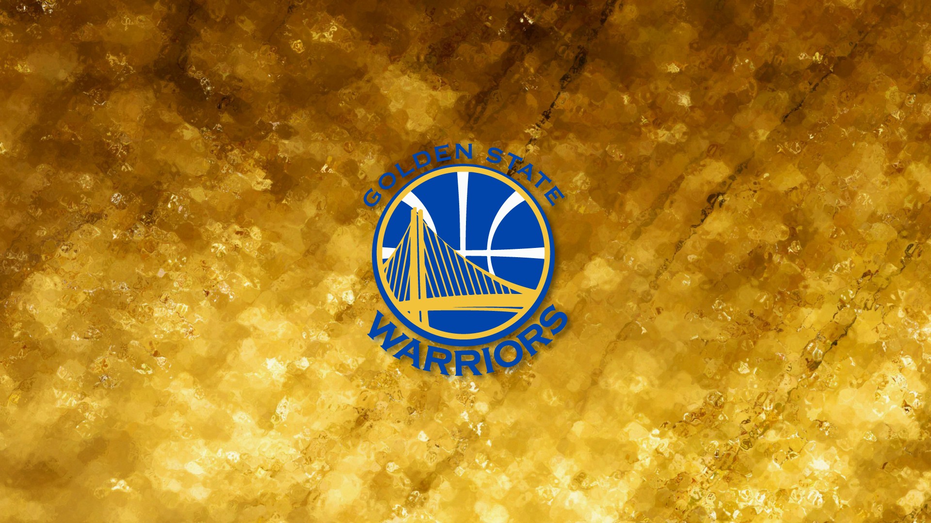 Best Golden State Warriors Wallpaper With Image Resolution - Gold Golden State Warriors Logo - HD Wallpaper 