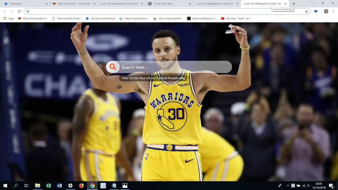 Stephen Curry - HD Wallpaper 