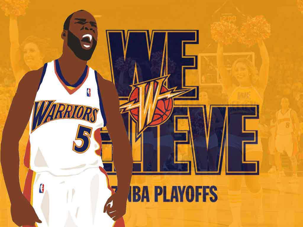Golden State Wallpaper - We Believe Warriors Logo - HD Wallpaper 