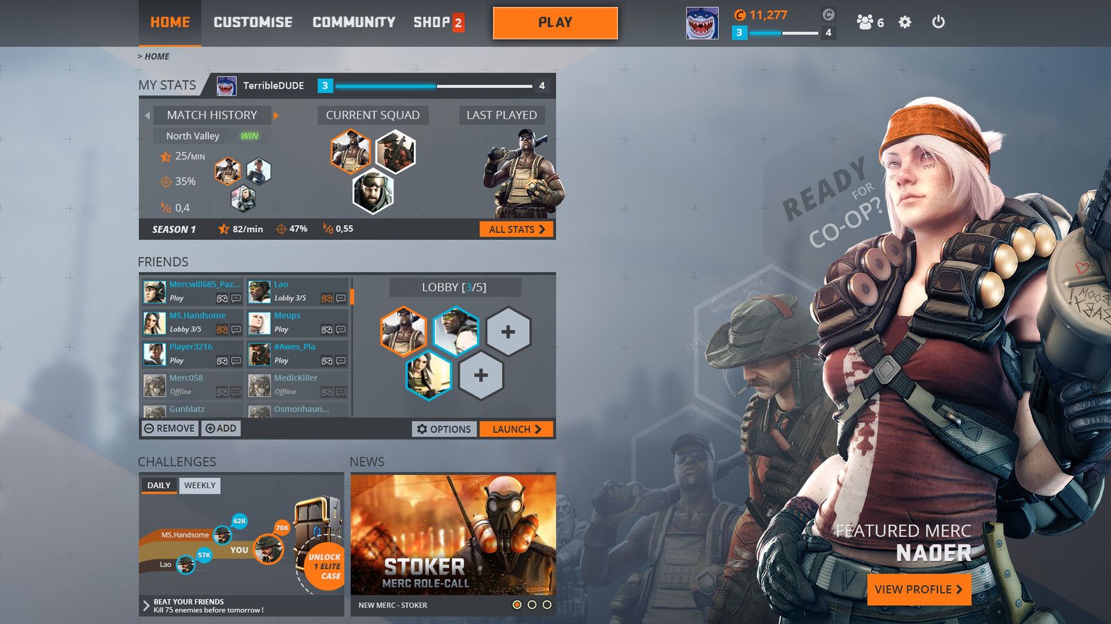 Dirty Bomb Game Ui - HD Wallpaper 