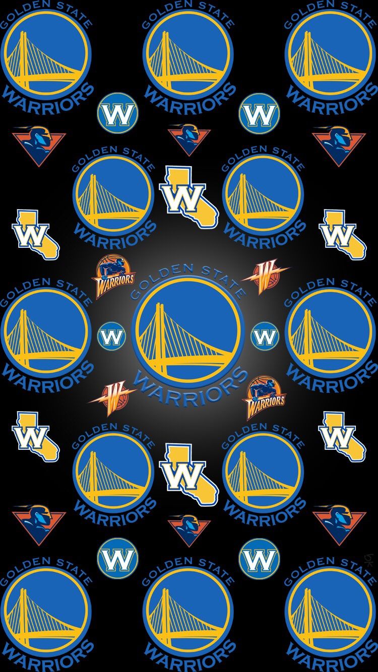 Golden State Warriors Logo Wallpapers - 750x1334 Wallpaper 