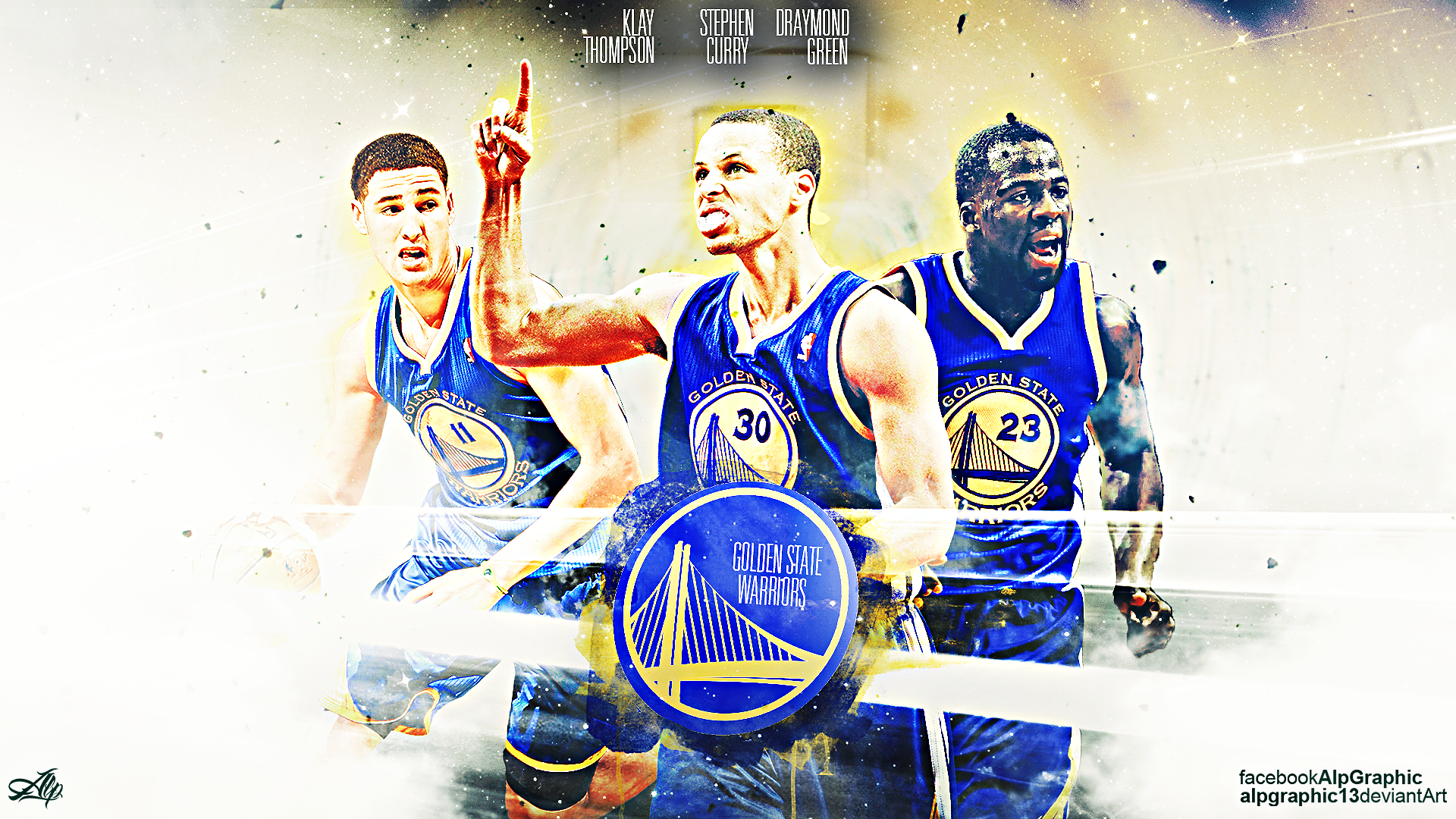 Desktop Wallpaper Golden State Warriors 1920x1080 Wallpaper Teahub Io