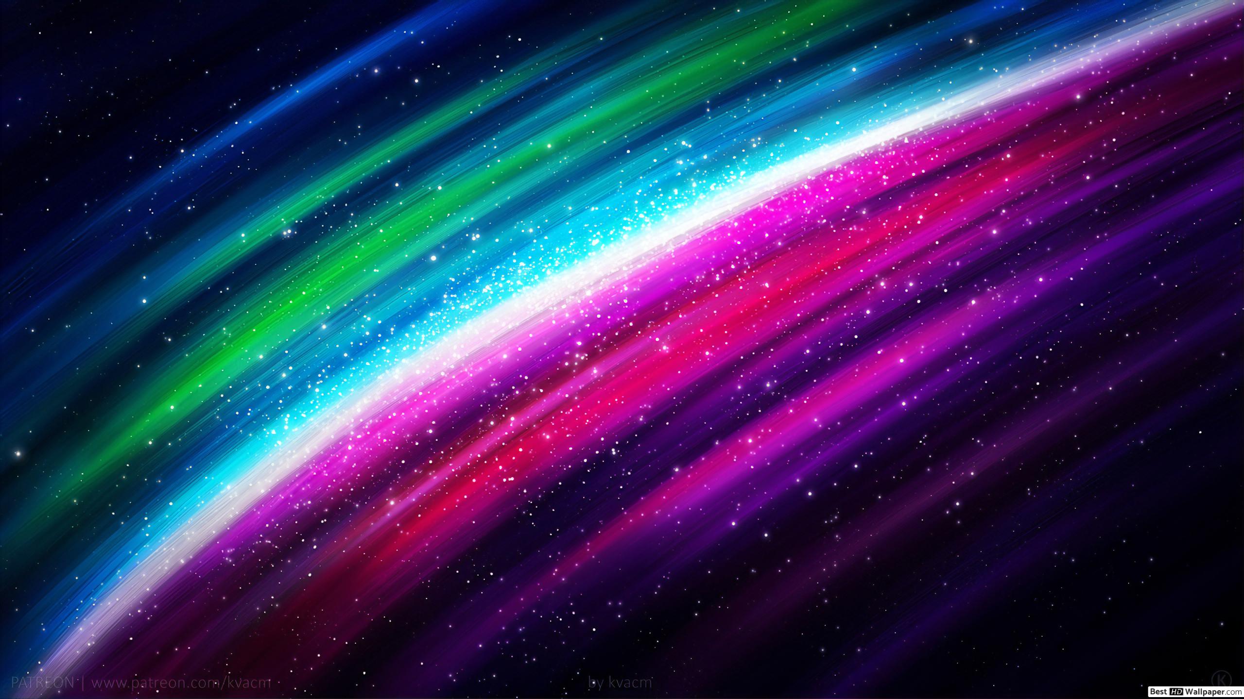 Background Light Stars Colors - HD Wallpaper 