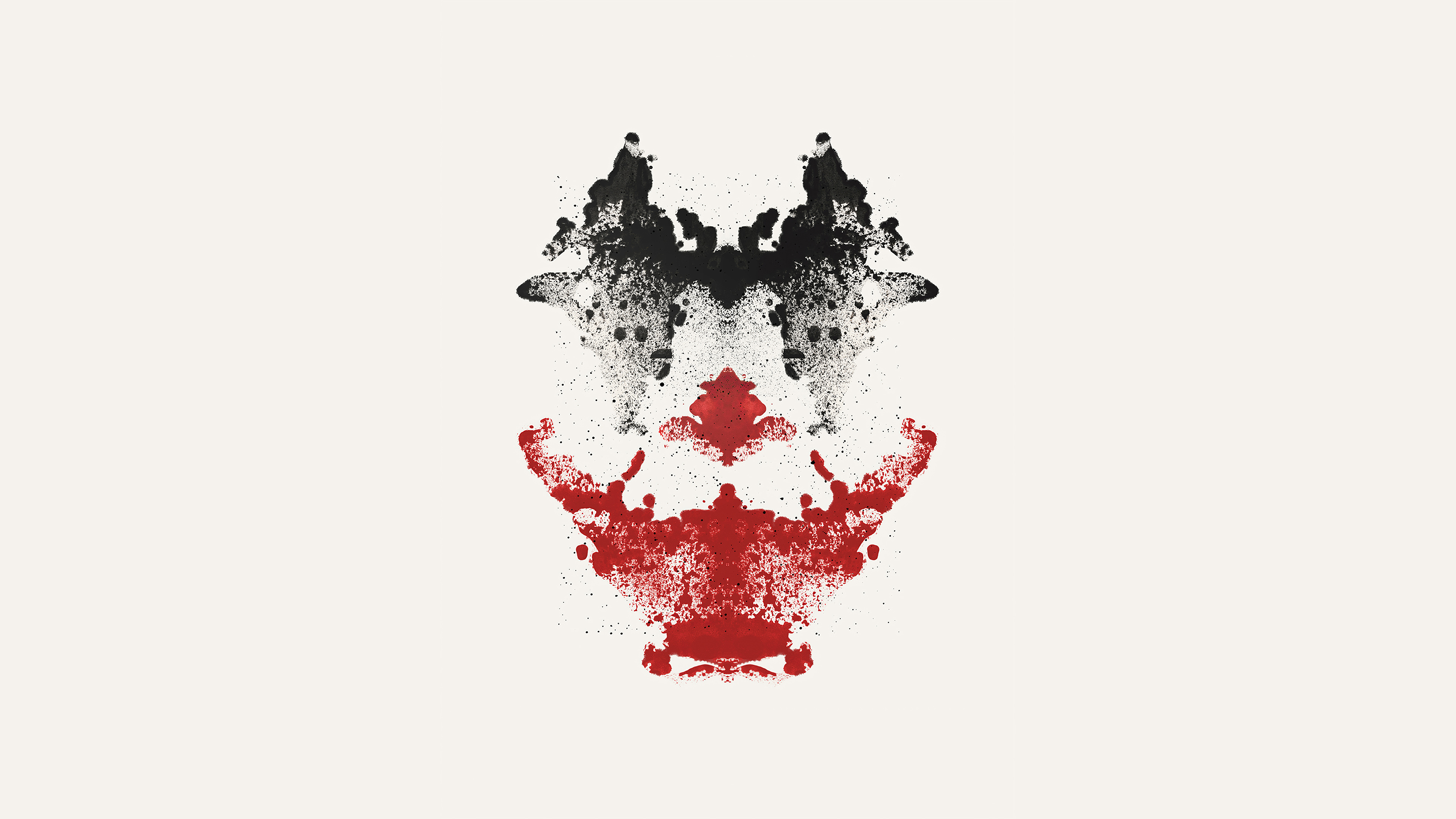 Joker Face Splash Art - HD Wallpaper 