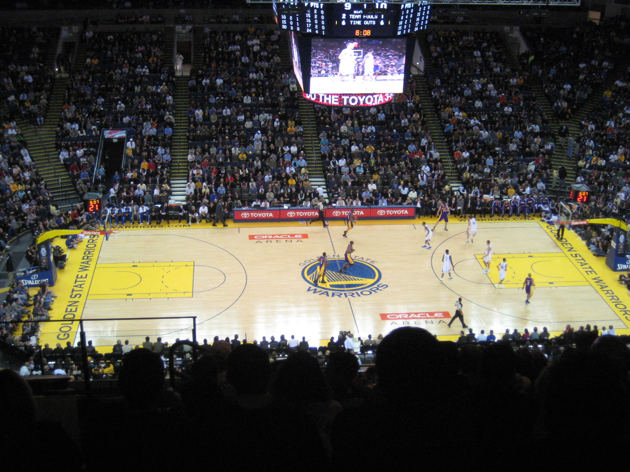 Oracle Arena, Interior - HD Wallpaper 