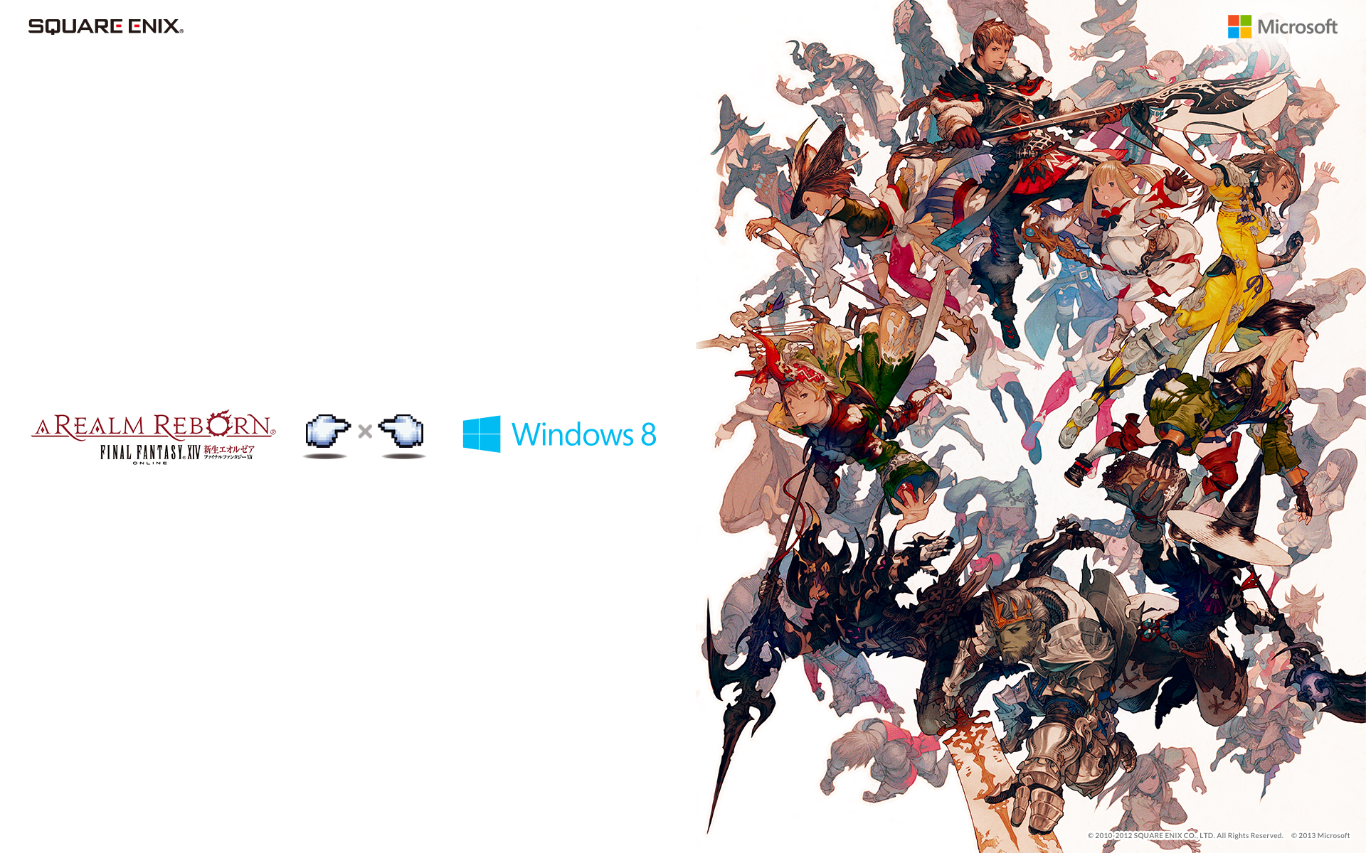 Final Fantasy Xiv A Realm Reborn Wallpaper - Final Fantasy 14 Illust - HD Wallpaper 