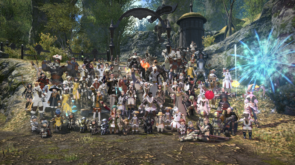 Final Fantasy Xiv Pics, Video Game Collection - Final Fantasy 14 Group - HD Wallpaper 