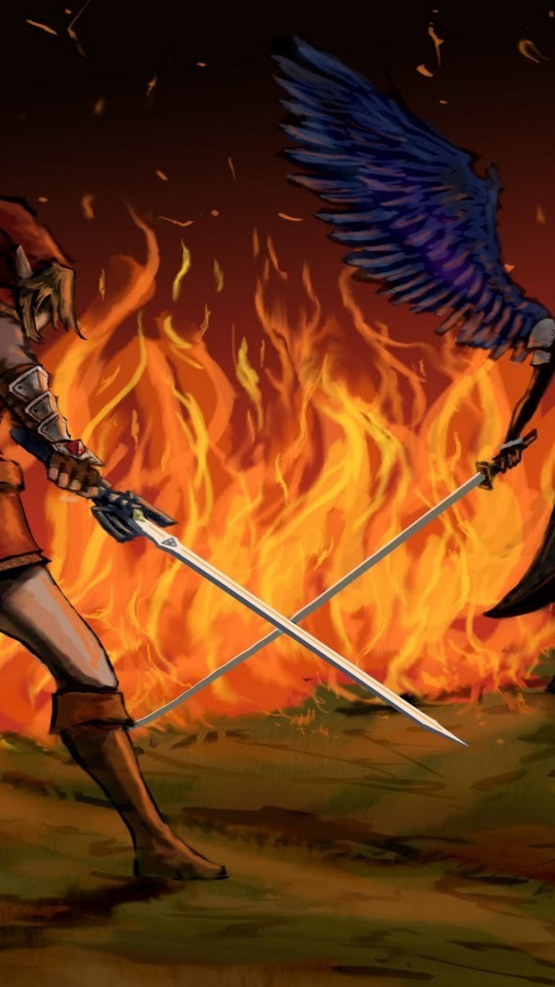 Final Fantasy Legend Of Zelda - HD Wallpaper 