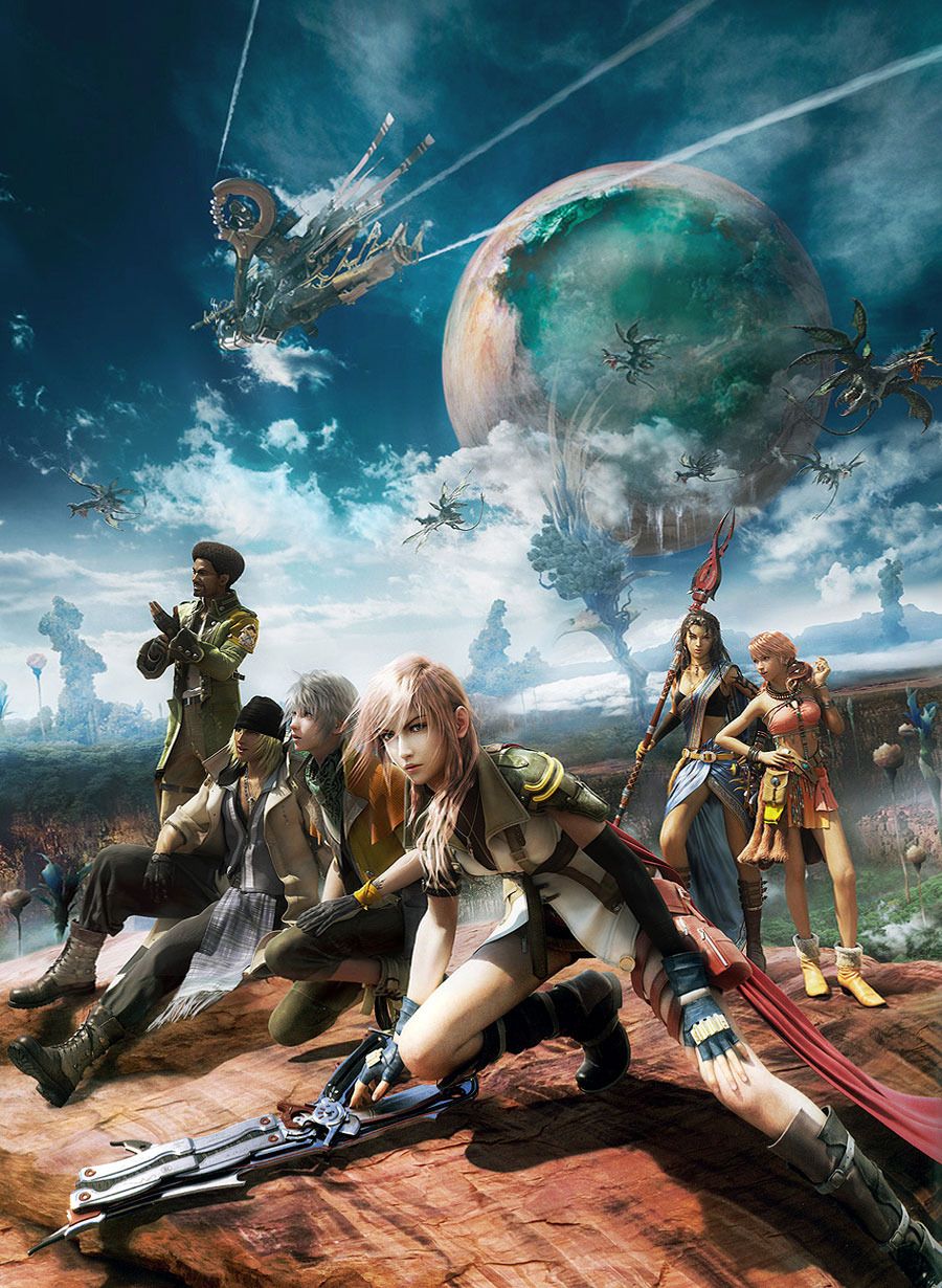 Final Fantasy 13 Artwork - HD Wallpaper 