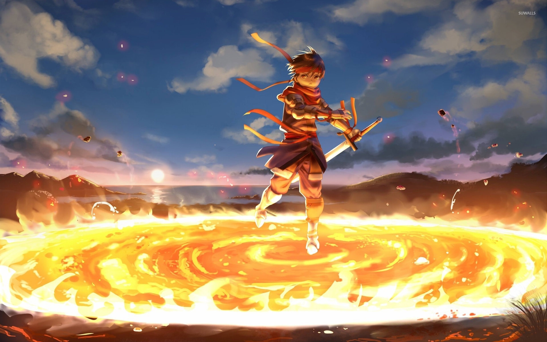 Anime Lava - HD Wallpaper 