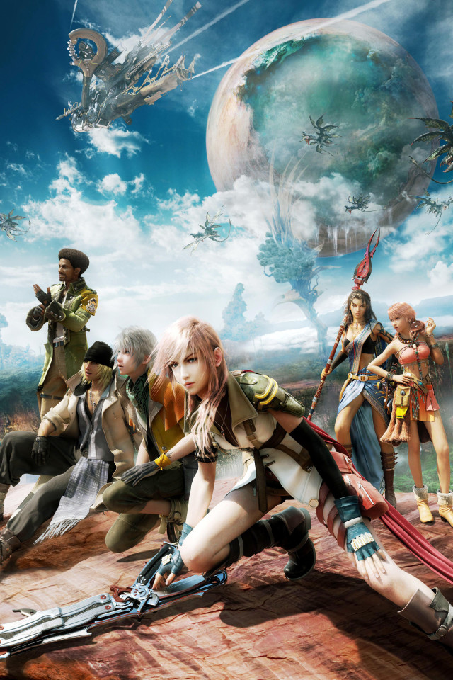Final Fantasy Art Poster - HD Wallpaper 
