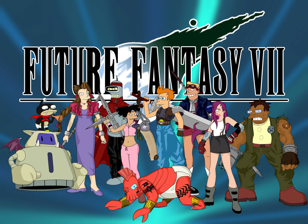 Futurama Final Fantasy - Futurama Art - HD Wallpaper 