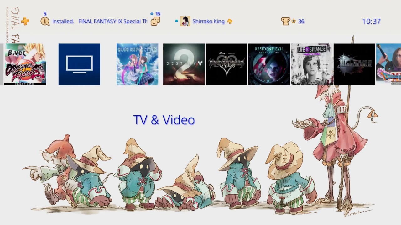 Final Fantasy Ix Ps4 Theme 1280x7 Wallpaper Teahub Io