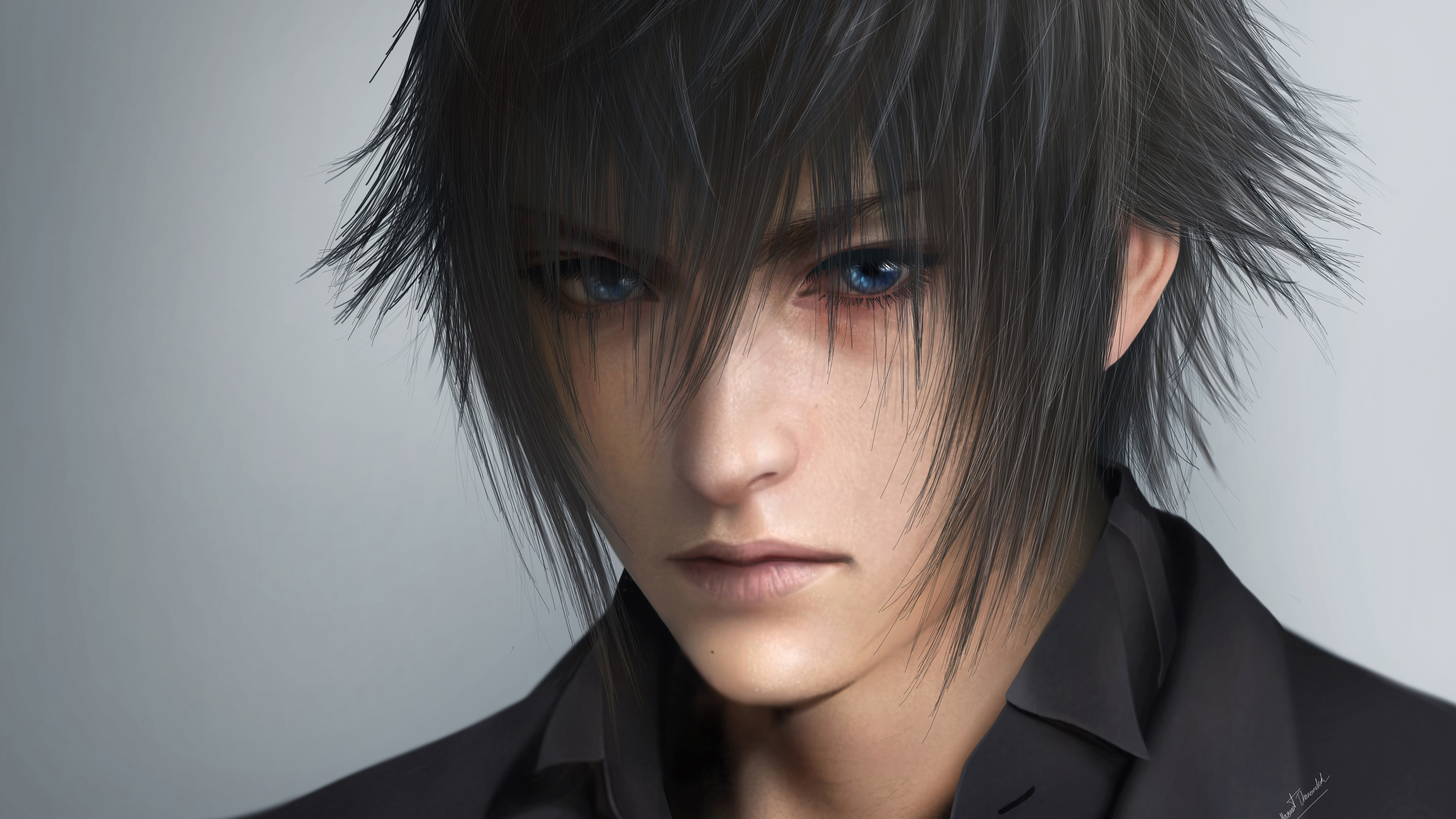 Ffxv Prince Noctis Lucis Caelum Artwork 5k - HD Wallpaper 