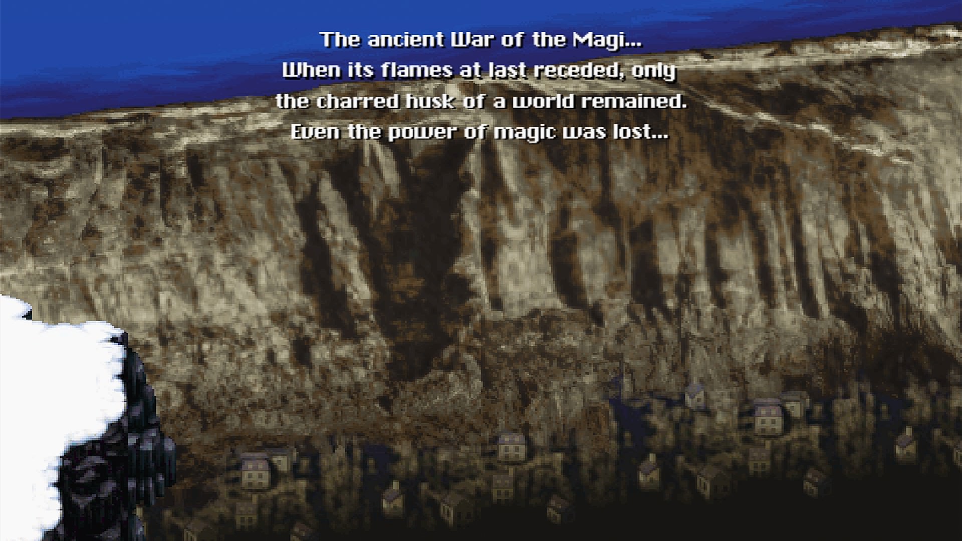 Narshe Cliff - HD Wallpaper 