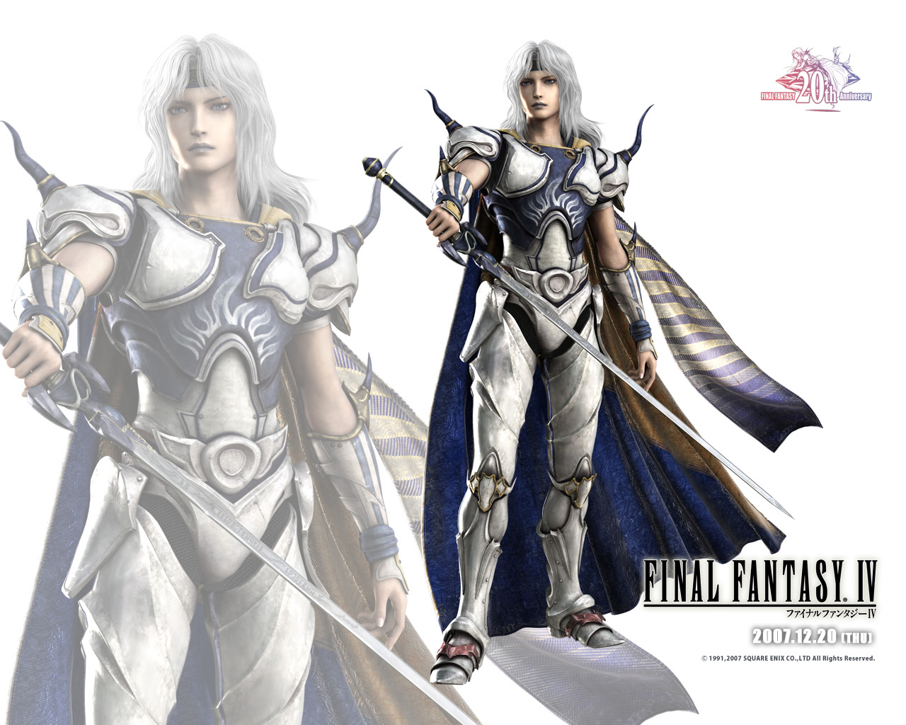 Final Fantasy 4 Desktop - Final Fantasy Iv - HD Wallpaper 
