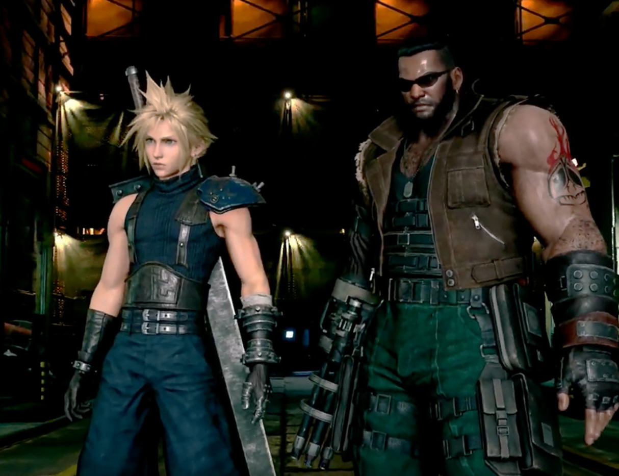 Cloud Final Fantasy 7 Remake Hands E32019 - Final Fantasy Vii Remake Leak - HD Wallpaper 