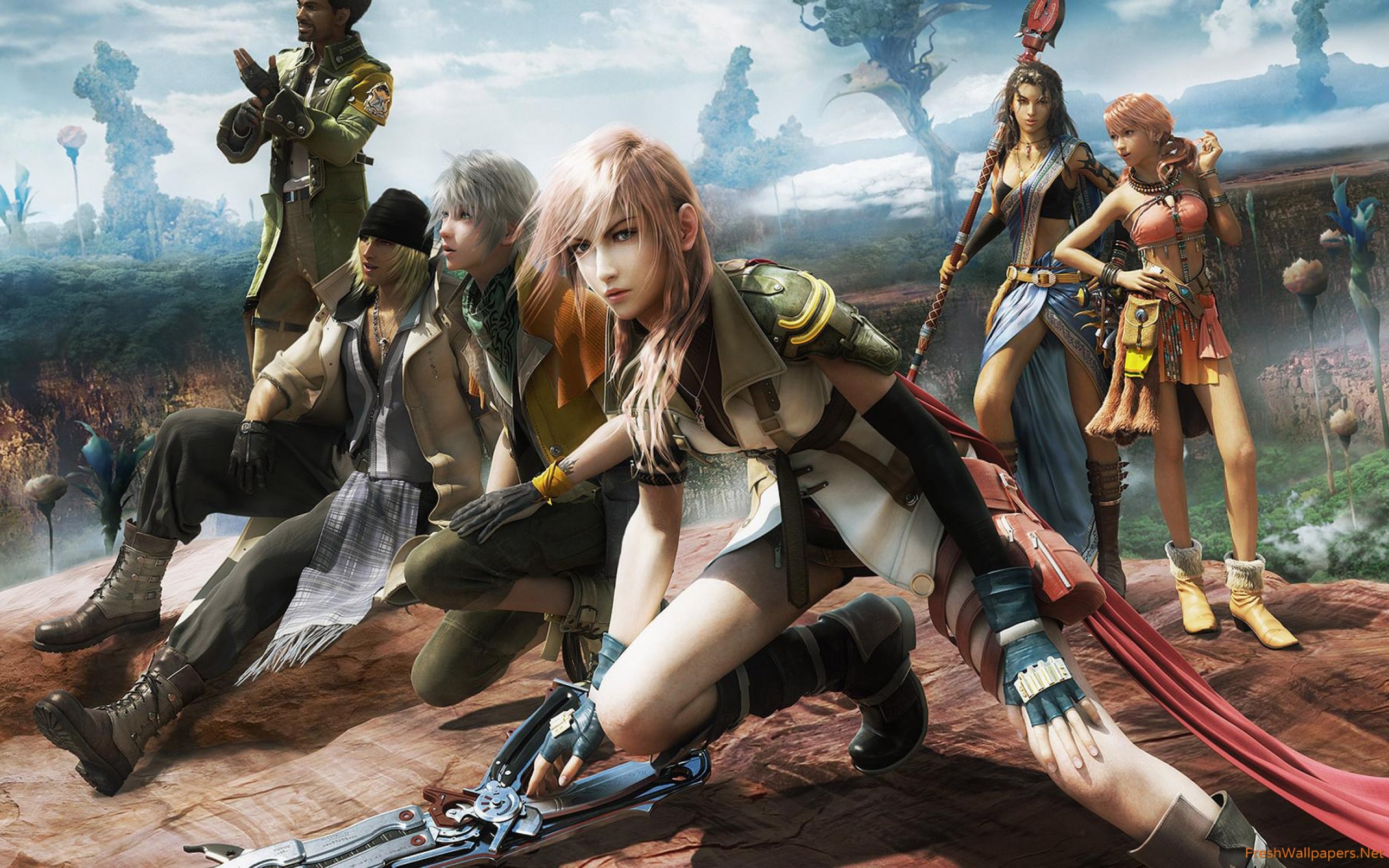 Final Fantasy Xiii Home - HD Wallpaper 