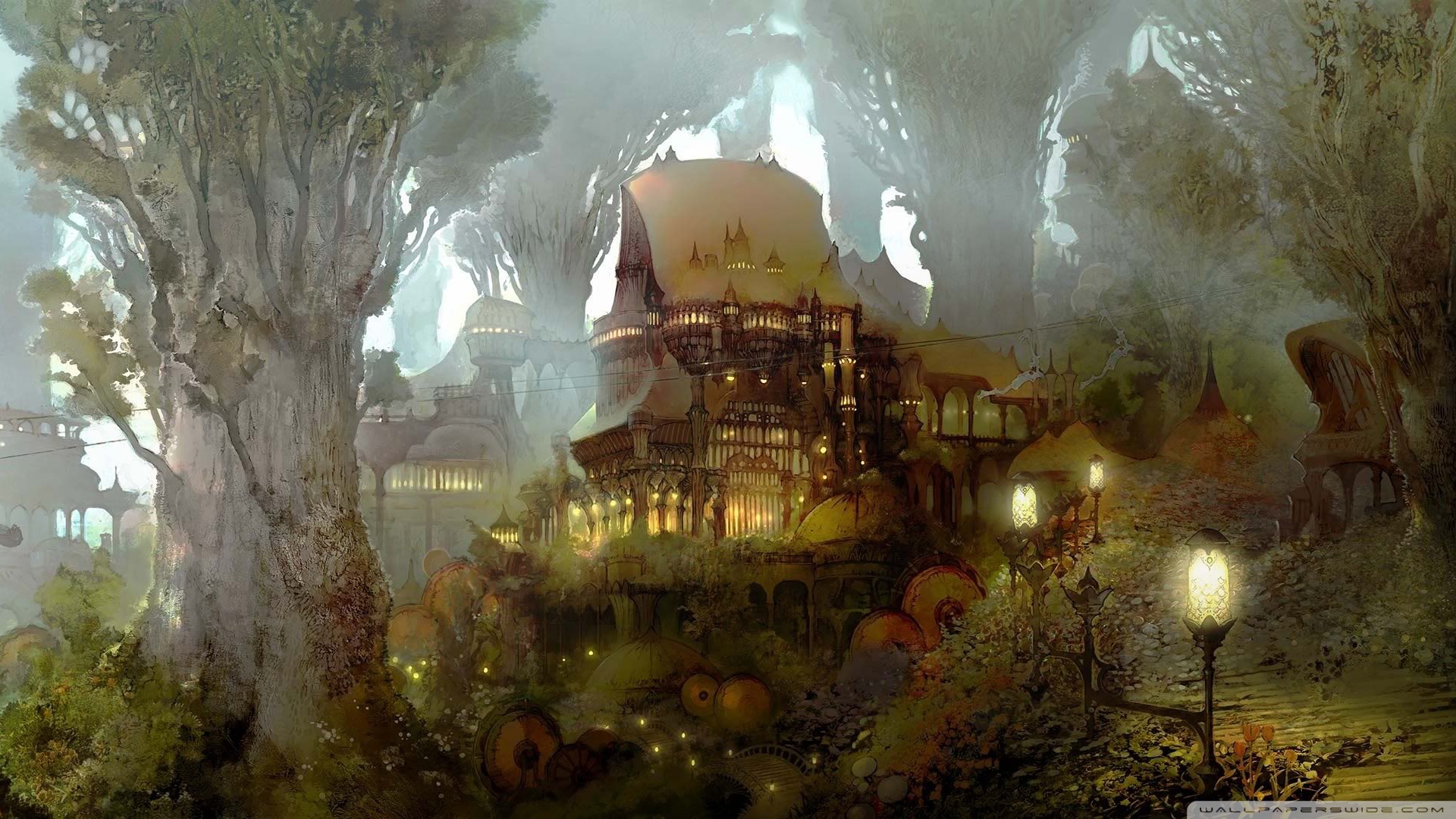 Final Fantasy Xiv Online Art Wallpaper - Final Fantasy Art Hd - HD Wallpaper 