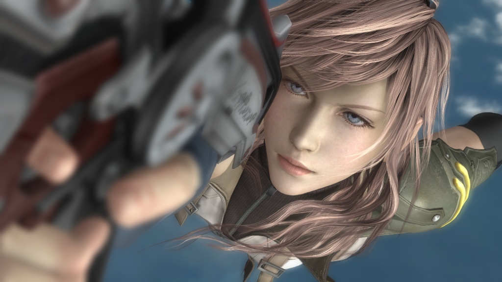 Games Wallpapers Final Fantasy 13 - Final Fantasy Lightning Boobs - HD Wallpaper 