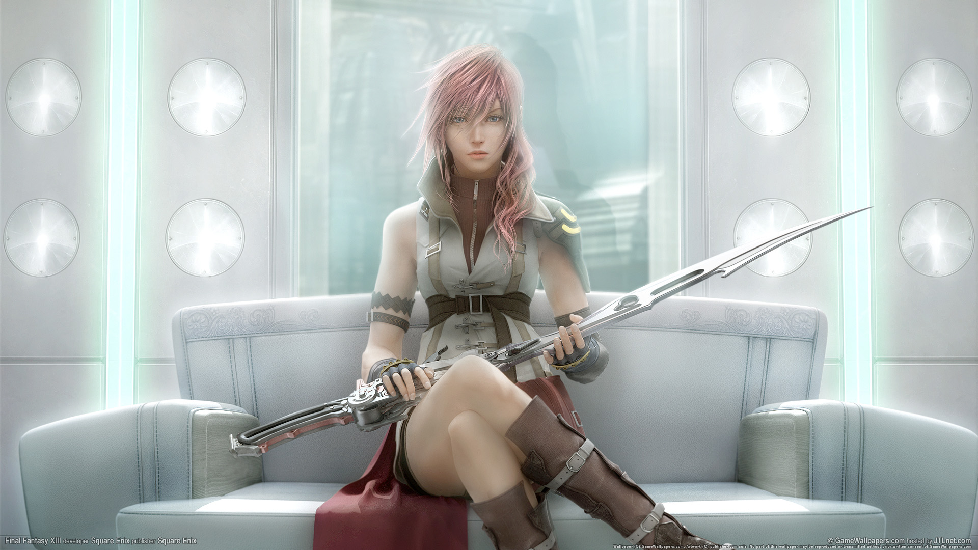 Sexy Final Fantasy Woman - HD Wallpaper 