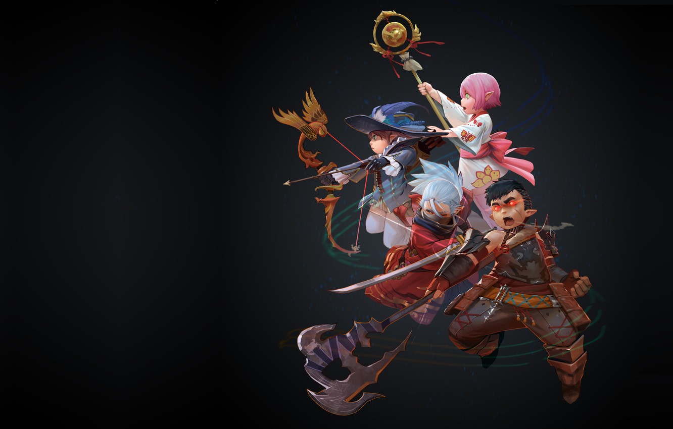 Photo Wallpaper The Game, Fantasy, Art, Squad, Pati, - Cg Artwork - HD Wallpaper 