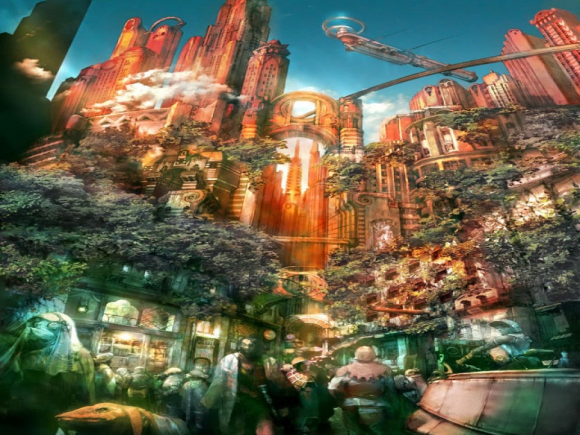 Final Fantasy Xii - Final Fantasy Xii Cities - HD Wallpaper 