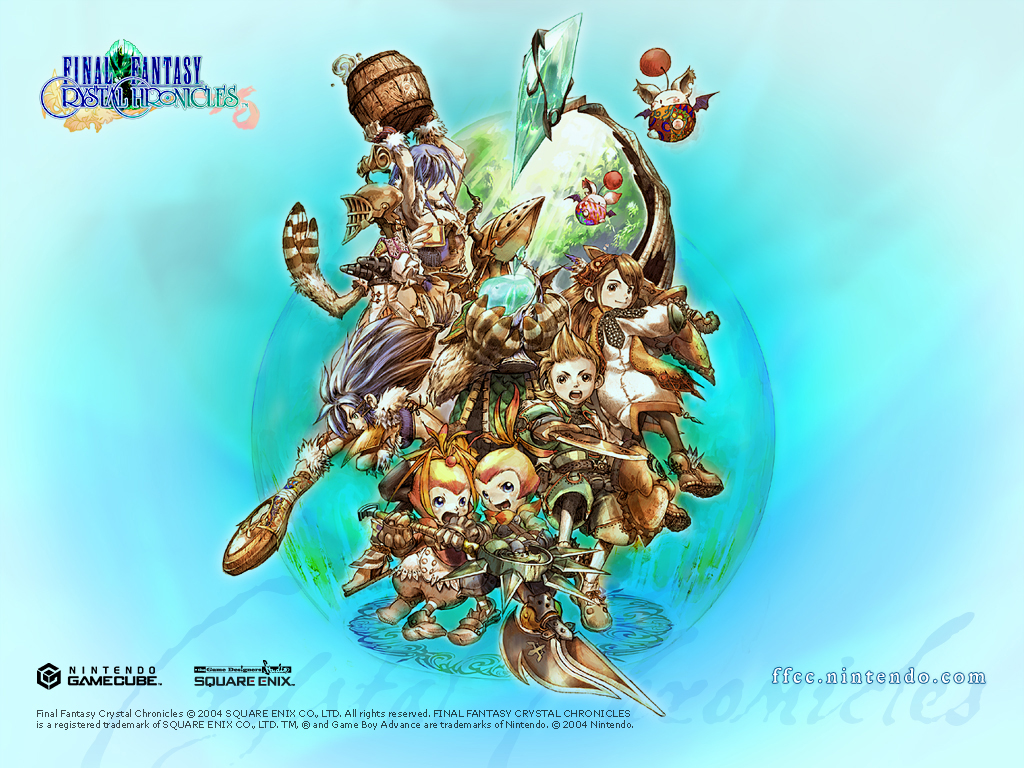 Final Fantasy Crystal Chronicles Artwork - HD Wallpaper 