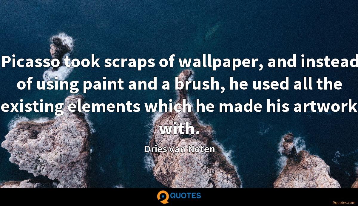 Picasso Took Scraps Of Wallpaper, And Instead Of Using - Quotes Of Yuval Noah Harari Stories - HD Wallpaper 