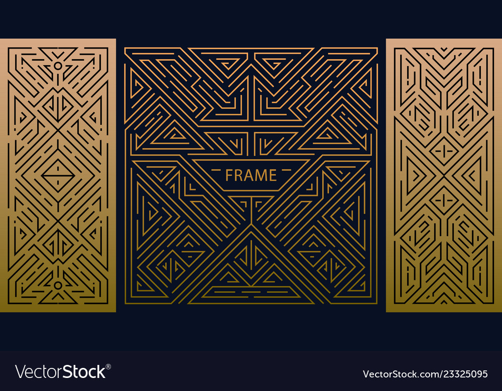 Art Deco Geometric Vector - HD Wallpaper 