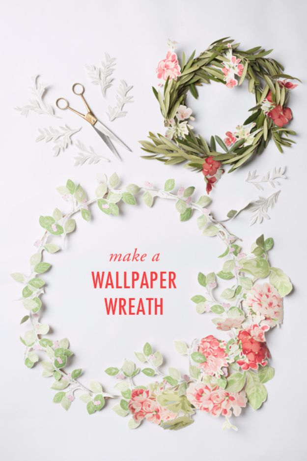 Diy Ideas For Wallpaper Scraps - Flower Scraps - HD Wallpaper 