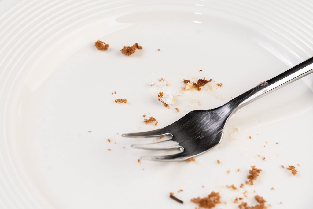 Empty Plate And Fork - HD Wallpaper 