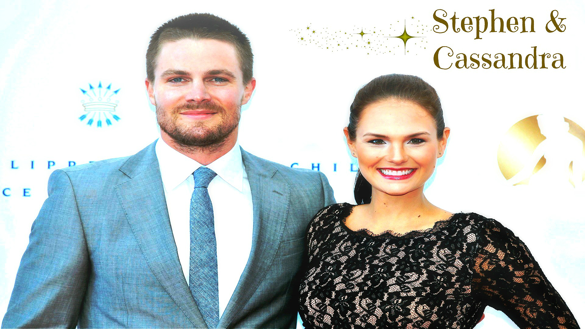 Stephen Amell & Cassandra Jean Wallpaper - Tuxedo - HD Wallpaper 