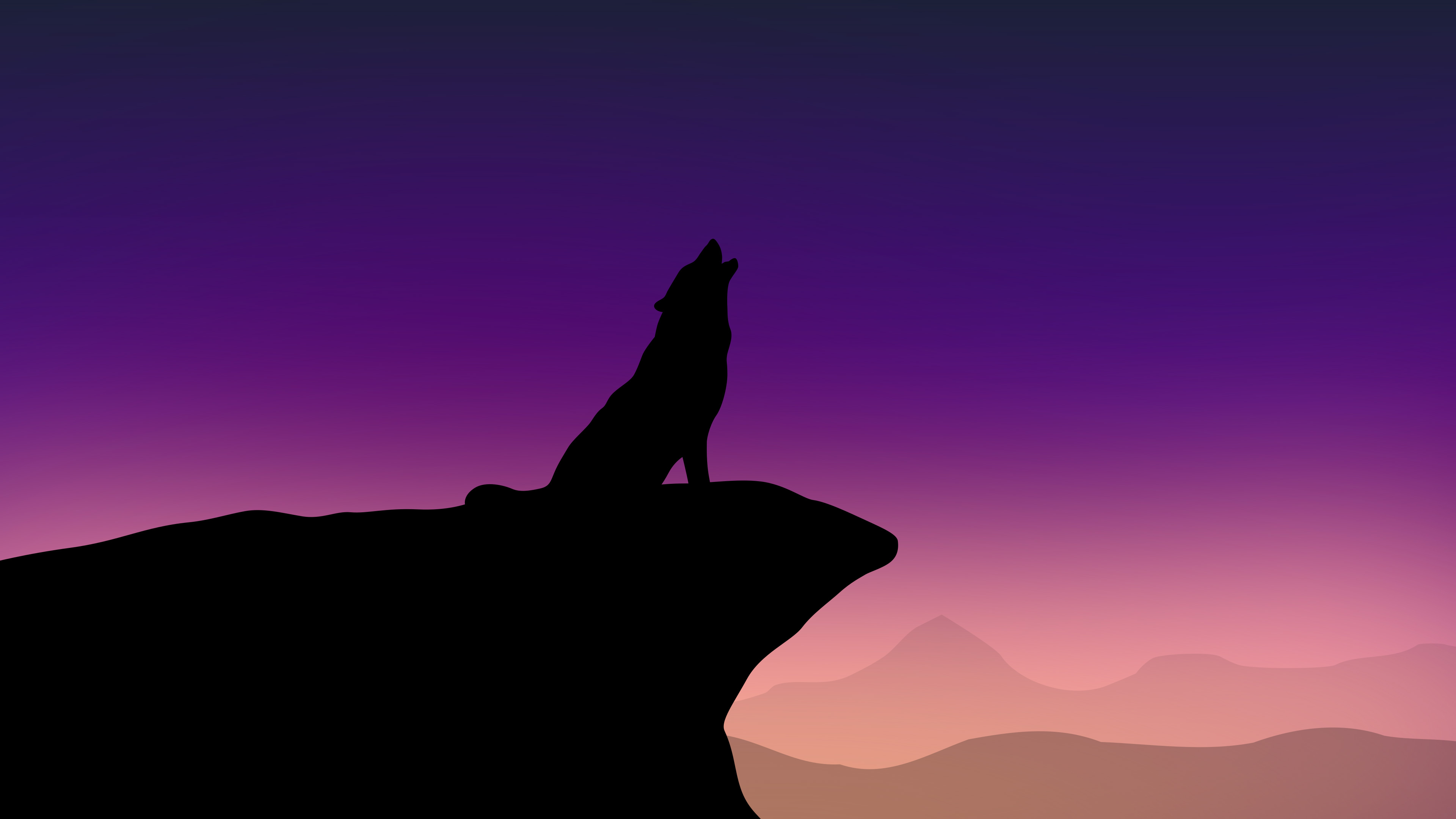 Wolf Art Wallpaper - HD Wallpaper 