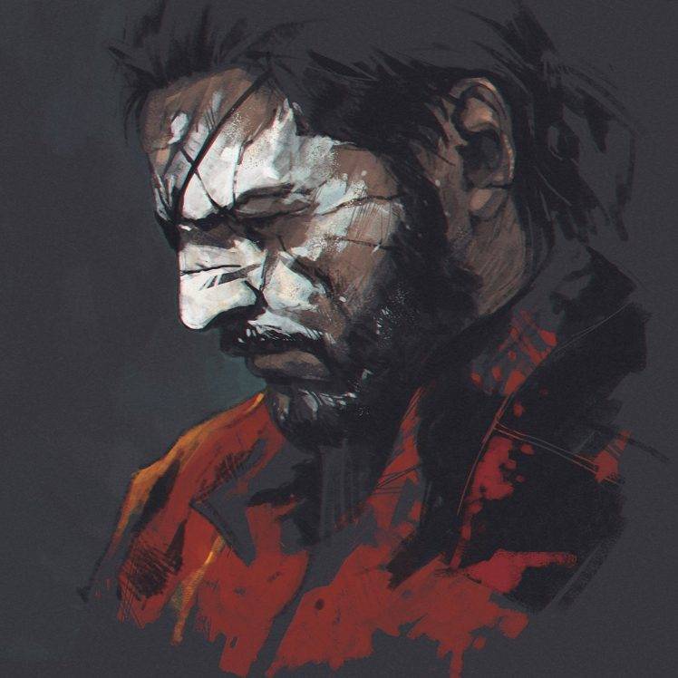 Metal Gear Snake Art - HD Wallpaper 